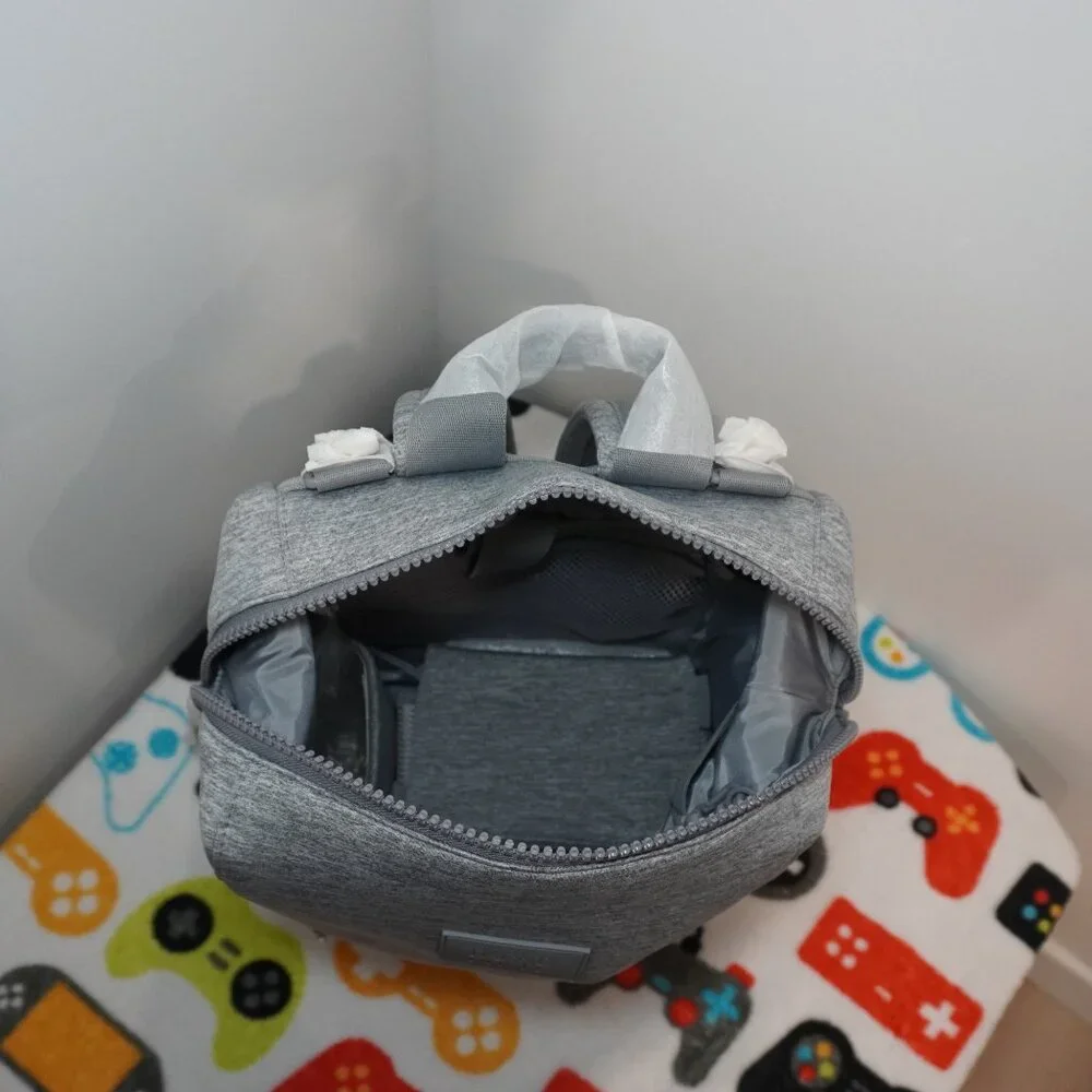 Dagne Dover Medium Indi Diaper Bag in color Heather Grey